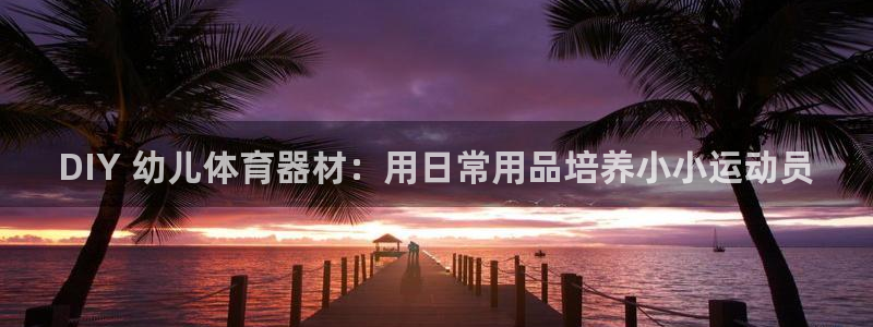 富联娱乐正规吗可信吗：DIY 幼儿体育器材：用日常用
