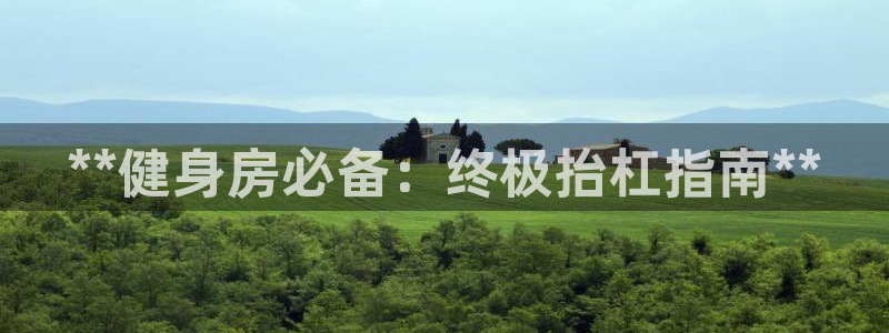 富联公寓租房怎么样：**健身房必备：终极抬杠指南**