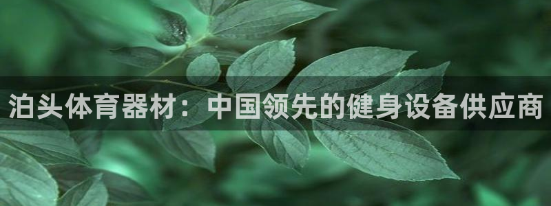 富联娱乐平台开户流程及时间：泊头体育器材：中国领先的