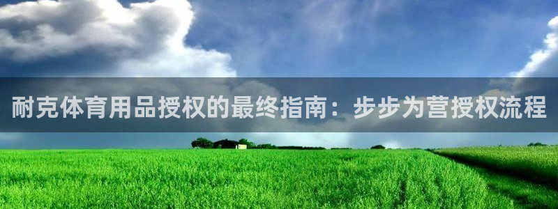 富联商城：耐克体育用品授权的最终指南：步步为营授权流