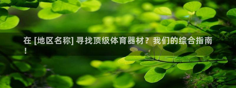 富联娱乐平台怎么样：在 [地区名称] 寻找顶级体育器