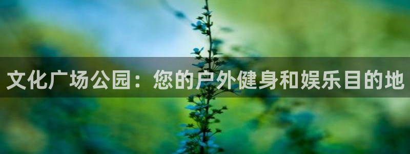 富联平台官网登录网址：文化广场公园：您的户外健身和娱