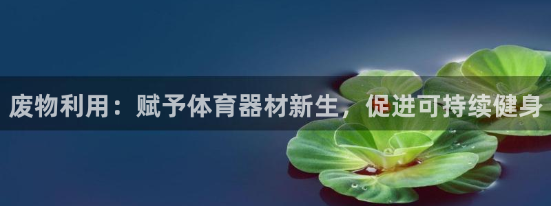 富联平台搜搜 5o69I7：废物利用：赋予体育器材新